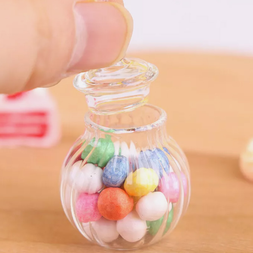 Blminiatures 1:12 - 1" Scale Miniature Glass Jar