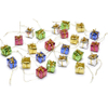 Blminiatures 1:12 - 1" Scale Assorted Miniature Foil Gift Boxes (Package of 3 Pieces)