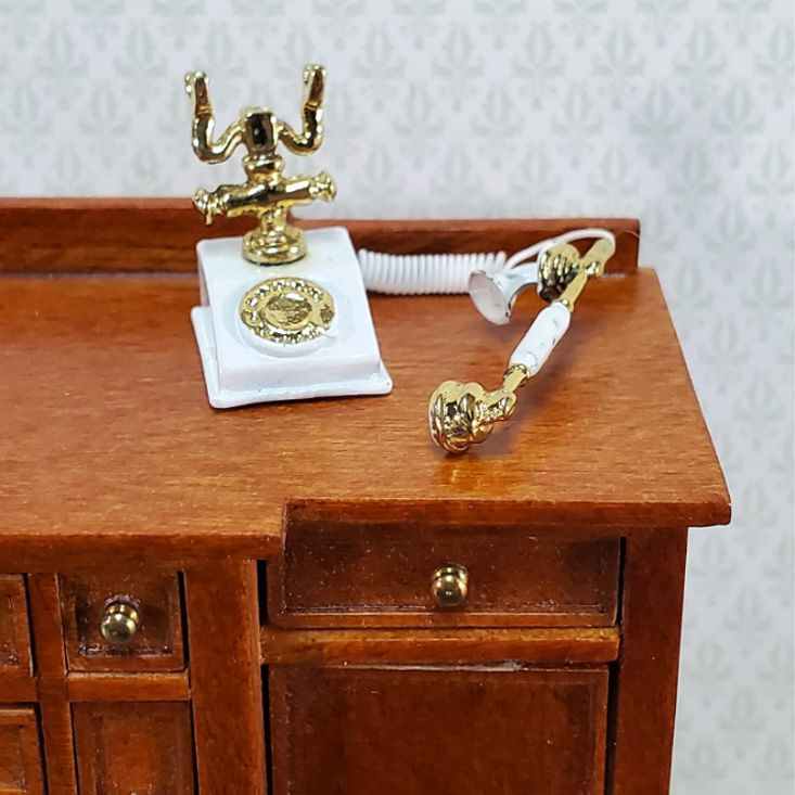 Blminiatures 1:12 - 1" Scale Dollhouse Miniature Telphone