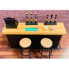 Blminiatures1:12 - 1" Scale Dollhouse Miniature Bar Set