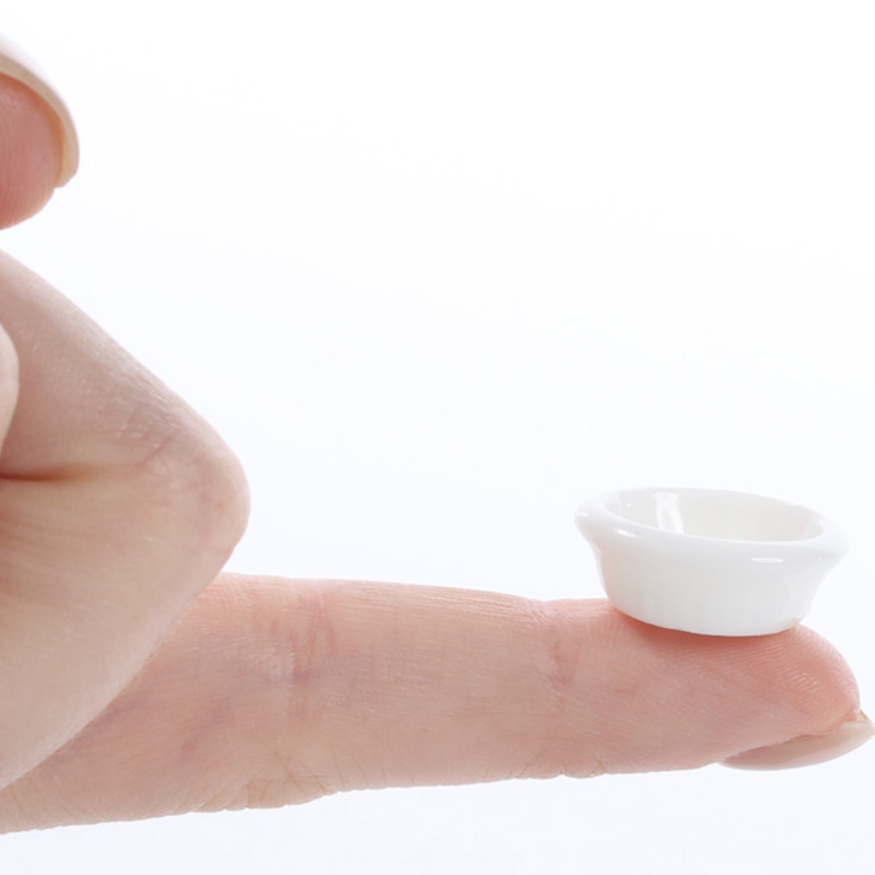 Blminiatures 1:12 - 1" Scale Dollhouse Miniature Porcelain Bowl