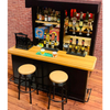 Blminiatures1:12 - 1" Scale Dollhouse Miniature Bar Set