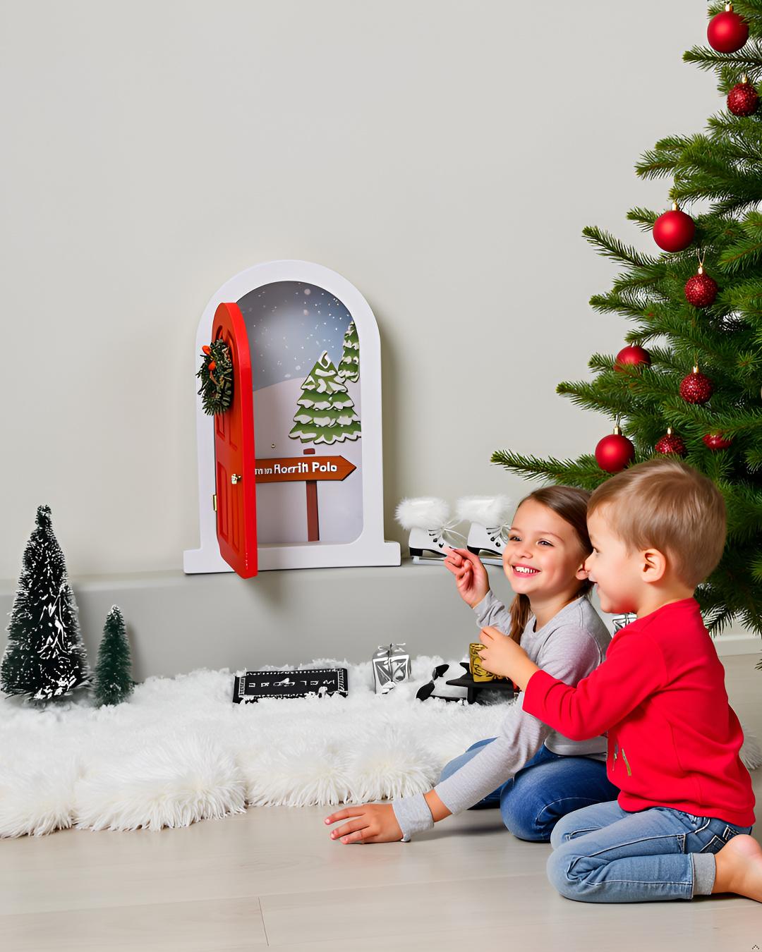 Chritmas Elf Gnome Door and Accessories