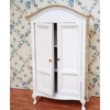 blminiatures 1:12 - 1" Scale Dollhouse Miniature White Storage Cabinet