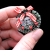 Blminiatures 1/12 Scale Halloween Dollhouse Miniature Wreath