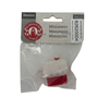BLMINIATURES 1:12 - 1" Scale Dollhouse Miniature Season Decoration Christmas Miniature Christmas House (Red with White Snow Roof & Chimney)