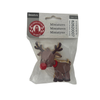 BLMINIATURES 1:12 - 1" Scale Dollhouse Miniature Season Decoration Christmas Miniature Wooden Reindeer (Red Nose)
