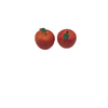 Blminiatures 1:12 Scale Dollhouse Miniature Red Apples - 2pcs Tiny Whole Fruit (1.2cm) for Dollhouse Kitchen Decor