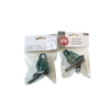 blminiatures 1:12 Scale Mini Green Chainsaw - Realistic Tool Accessory for Dollhouse, Gnome Door & Fairy Garden