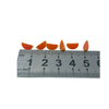 blminiatures 1:12 Scale Dollhouse Miniature Orange Slices - 6pcs Tiny Fruit Wedges (1cm Each) for Dollhouse Kitchen Decor