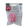 BLMINIATURES 1:12 - 1" Scale Bathroom Miniature Pink Towel with Ribbon Bow