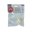 BLMINIATURES 1:12 - 1" Scale Dollhouse Miniature Animal & Pet Miniature White Rabbit (Sitting)