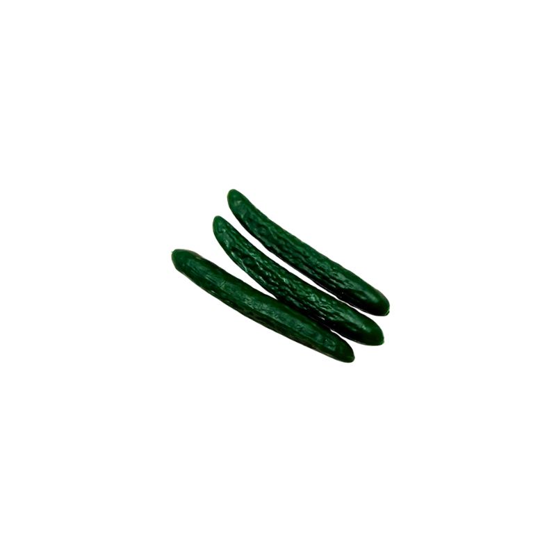 blminiatures 1:12 Scale Dollhouse Miniature Carrots - 3pcs Tiny Vegetables for Dollhouse Kitchen Decor