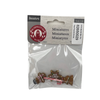 BLMINIATURES 1:12 - 1" Scale Dollhouse Miniature Christmas Gingerbread Set with Candy Cane