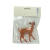 BLMINIATURES 1:12 - 1" Scale Dollhouse Miniature Animal & Pet Miniature Deer (Brown-Red, Walking)