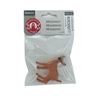 BLMINIATURES 1:12 - 1" Scale Dollhouse Miniature Animal & Pet Miniature Deer (Orange-Brown with White Spots, Lying)