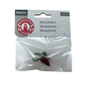 Blminiatures 1:12 Scale Dollhouse Miniature Red Grapes - 1 Bunch (2.5cm) Tiny Fruit for Dollhouse Kitchen Decor