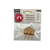 BLMINIATURES 1:12 - 1" Scale Kitchen Miniature Wooden Utensil Rack with Heart Cutouts and Spoons