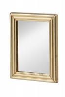 BLMINIATURES 1:12 - 1" Scale Dollhouse Miniature Season Decoration Christmas Miniature Square Mirror (Frame, 3.9 x 5cm)