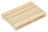 BLMINIATURES 1:12 - 1" Scale Dollhouse Miniature Season Decoration Christmas Miniature Wooden Pallet (Small, 1-Piece, 11.4cm)