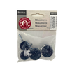BLMINIATURES 1:12 - 1" Scale Kitchen Miniature Dark Blue Polka Dot Kitchen Utensils