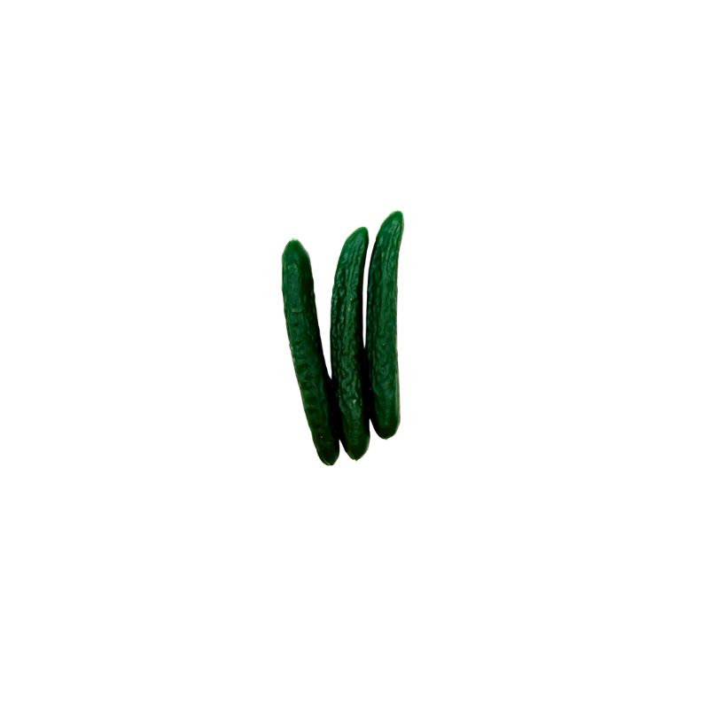 blminiatures 1:12 Scale Dollhouse Miniature Carrots - 3pcs Tiny Vegetables for Dollhouse Kitchen Decor