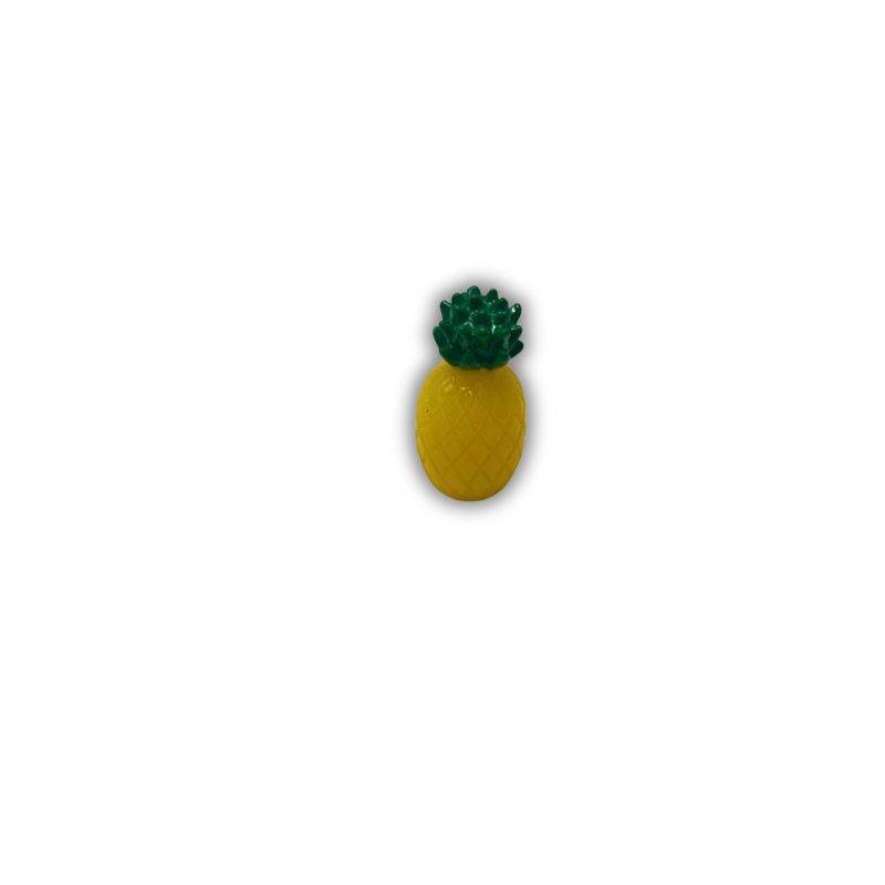 Blminiatures 1:12 Scale Dollhouse Miniature Pineapple - 1pcs Tiny Whole Fruit (2.5cm) for Dollhouse Kitchen Decor