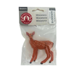 BLMINIATURES 1:12 - 1" Scale Dollhouse Miniature Animal & Pet Miniature Deer (Orange-Red with White Spots, Standing)
