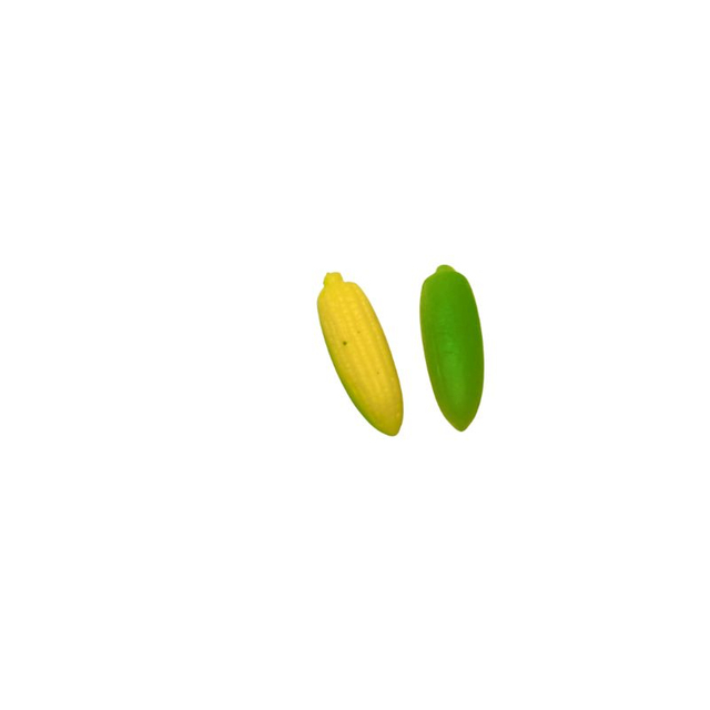 blminiatures 1:12 Scale Dollhouse Miniature Corn - 2pcs Tiny Vegetables for Dollhouse Kitchen Decor