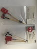 blminiatures 1:12 Scale Mini Garden Tool Set - 3pcs Shovel, Rake & Hoe with Wood Handles, Dollhouse & Gnome Door Accessories