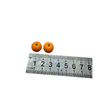 Blminiatures 1:12 Scale Dollhouse Miniature Oranges/Mandarins - 2pcs Tiny Whole Fruit (1cm) for Dollhouse Kitchen Decor