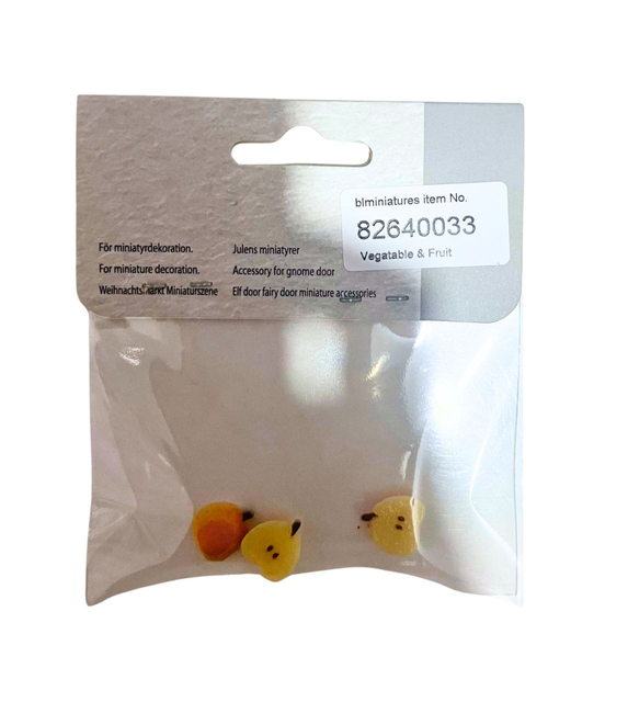 Miniature peach Fruit (3 pcs)