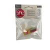 BLMINIATURES 1:12 - 1" Scale Dollhouse Miniature School Supplies & Stationery Miniature Wooden Heart Clip with 2 Colored Pencils (Green & Rose Pink)
