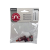 BLMINIATURES 1:12 - 1" Scale Dollhouse Miniature Retro Soda Bottles with Red Labels (Pack of 2)