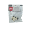 BLMINIATURES 1:12 - 1" Scale Dollhouse Miniature Animal & Pet Miniature Piglet (Black & White Spotted, Lying)