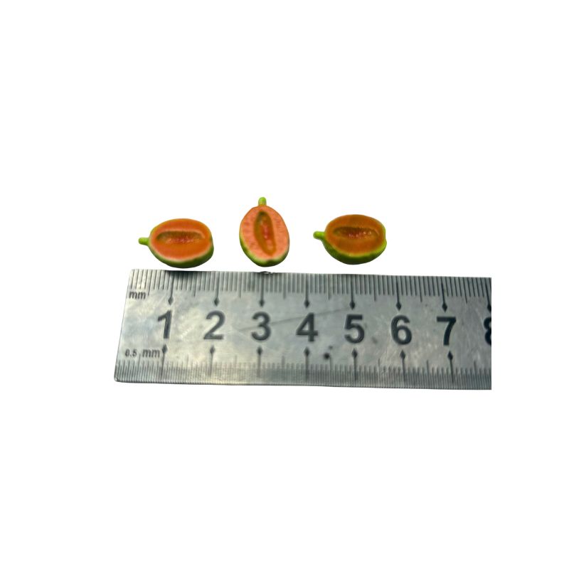 blminiatures Dollhouse Miniature Halved Watermelon