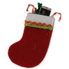 BLMINIATURES 1:12 - 1" Scale Dollhouse Miniature Season Decoration Christmas Miniature Father Christmas Boot (Red, 1-Piece, 5cm)