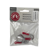 BLMINIATURES 1:12 - 1" Scale Kitchen Miniature Measuring Cups and Utensils with Red Handles (Set of 3)
