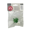 BLMINIATURES 1:12 - 1" Scale Dollhouse Miniature Green Leaf Potted Plant in White Pot