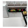 blminiatures 1:12 Scale Dollhouse Miniature Bok Choy/Radish - 3pcs Tiny Vegetables for Dollhouse Kitchen Decor