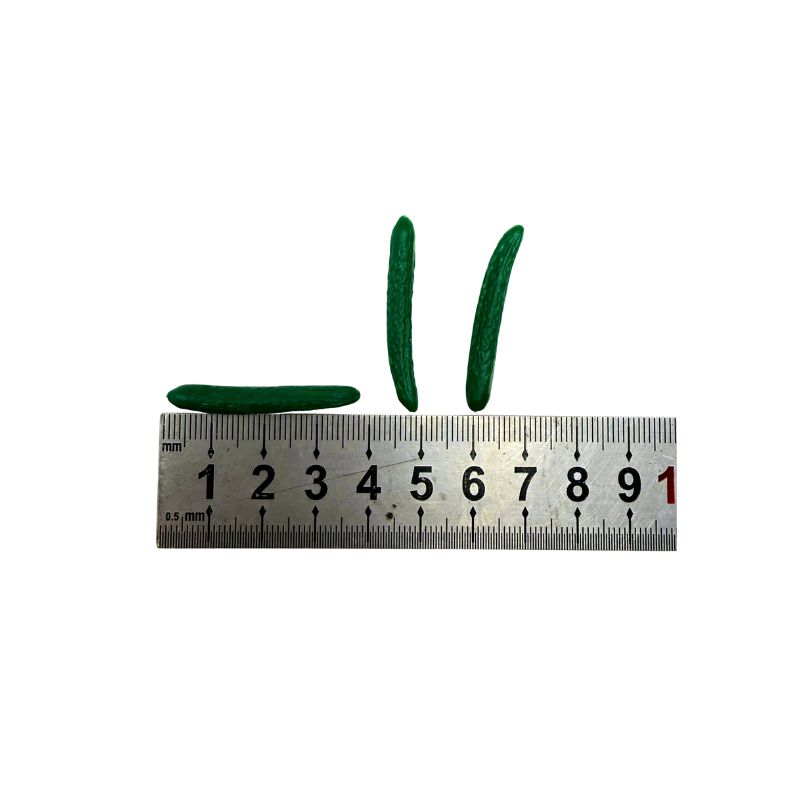 blminiatures 1:12 Scale Dollhouse Miniature Carrots - 3pcs Tiny Vegetables for Dollhouse Kitchen Decor
