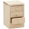 BLMINIATURES 1:12 - 1" Scale Dollhouse Miniature Season Decoration Christmas Miniature Chest of Drawers (Small, 1-Piece, 6cm)