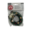 BLMINIATURES 1:12 - 1" Scale Dollhouse Miniature Season Decoration Christmas Miniature Christmas Wreath (Green Pine with Gold Balls, Red Berries & Merry Christmas Sign)