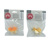 BLMINIATURES 1:12 - 1" Scale Dollhouse Miniature Animal & Pet Set of 2 Miniature Cat & Dog (Orange-White Cat, Yellow-White Dog)